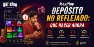 mexplay depósito no reflejado